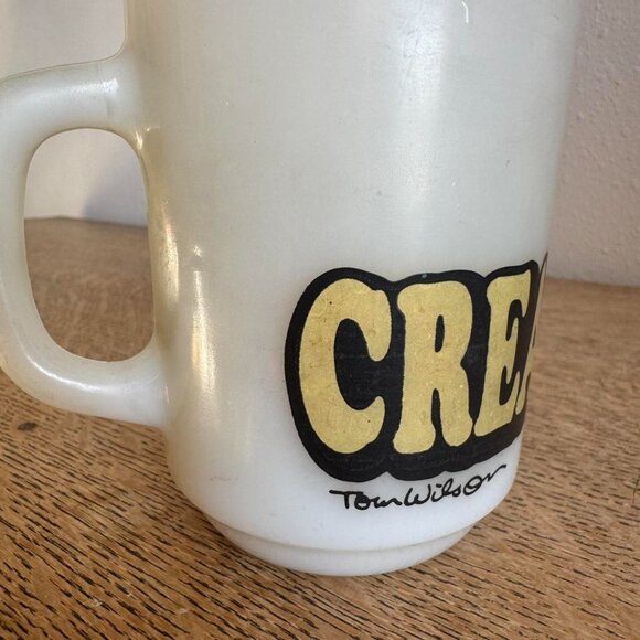 Ziggy 1979 Cream & Sugar Milk Glass Mug - Picture 8 of 8